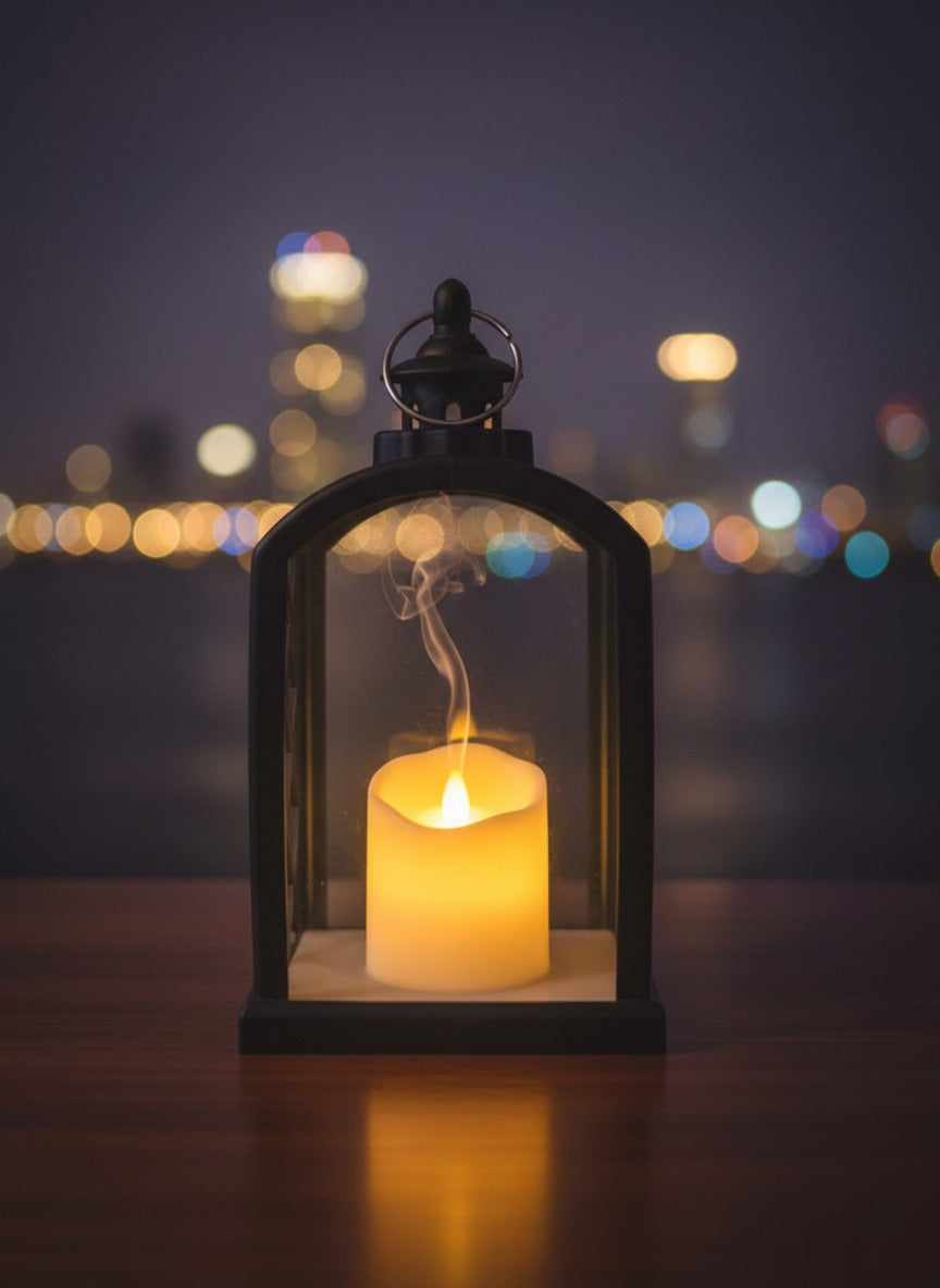 🌙 Lumina Glow™ Premium Lantern – 15 Inch Height × 10 Inch Width