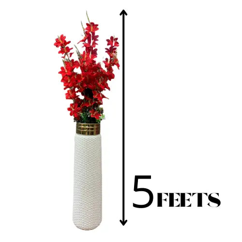 🌟 Regal Bloom™ Grandeur Vase – 5FT Edition 🌺✨