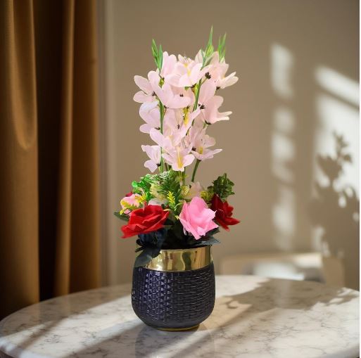 Luxe Floral Arrangement – Grand Opulence Edition (20 inch Height × 10 inch Width)